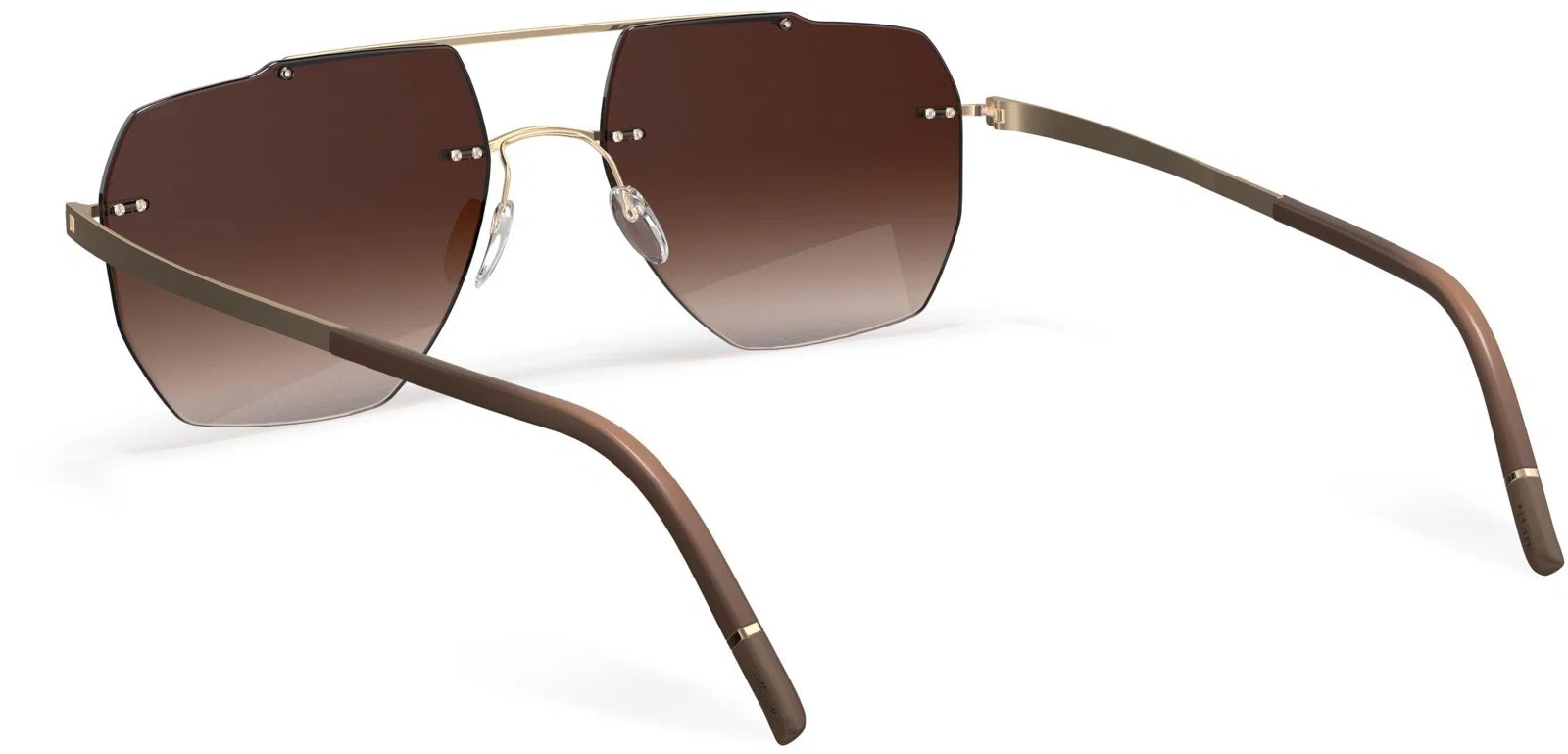 Silhouette Rincon Rimless 8746 Sunglasses - view 15